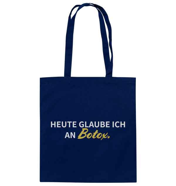 "Früher habe ich mal an die große Liebe geglaubt ..." - Baumwolltasche