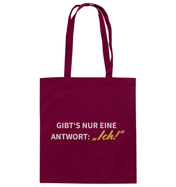 "Wenn mein Ex fragt "Was geht?" ..." - Baumwolltasche