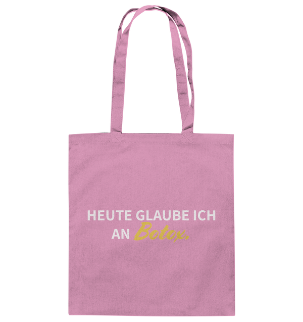 "Früher habe ich mal an die große Liebe geglaubt ..." - Baumwolltasche