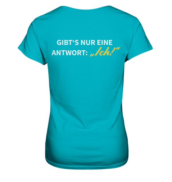 "Wenn mein Ex fragt "Was geht?" ..." - Ladies Premium Shirt