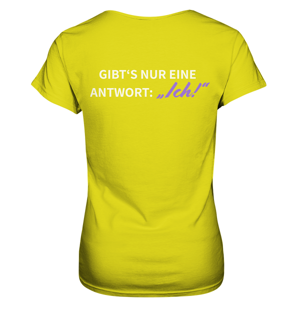 "Wenn mein Ex fragt "Was geht?" ..." - Ladies Premium Shirt