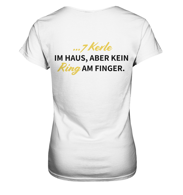 "Schneewittchen macht's richtig ..." - Ladies Premium Shirt