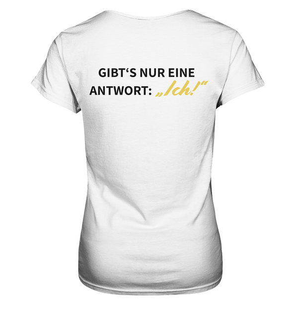 "Wenn mein Ex fragt "Was geht?" ..." - Ladies Premium Shirt