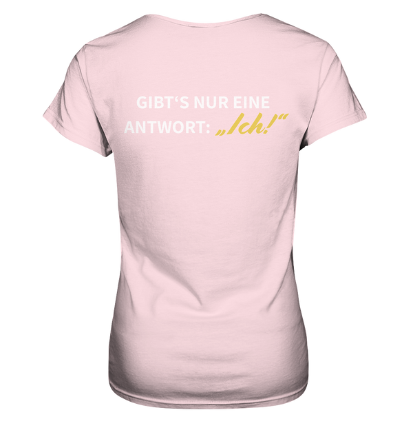 "Wenn mein Ex fragt "Was geht?" ..." - Ladies Premium Shirt