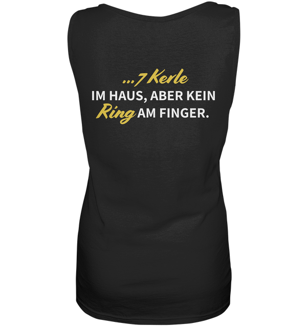 "Schneewittchen macht's richtig ..." - Ladies Tank-Top