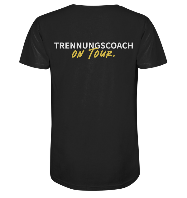"Anfällig für den Hang zur Zweitfrau" - V-Neck Herren Shirt