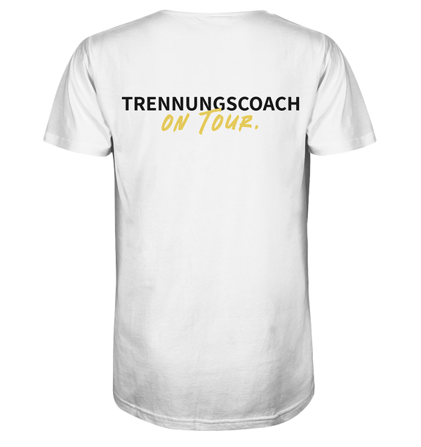 "Anfällig für den Hang zur Zweitfrau" - V-Neck Herren Shirt