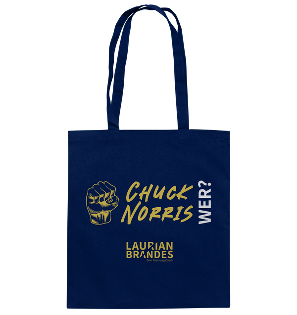 "Chuck Norris wer?" - Baumwolltasche
