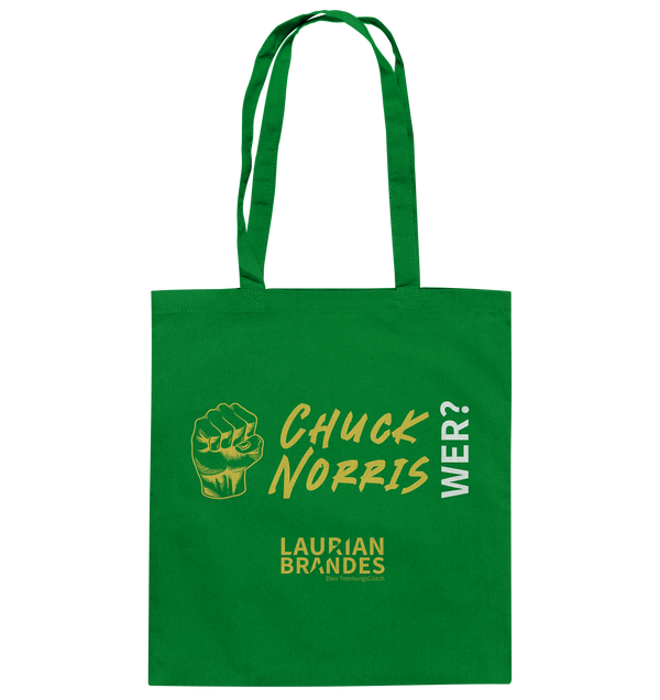 "Chuck Norris wer?" - Baumwolltasche