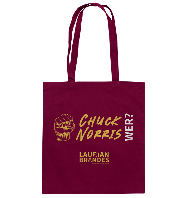 "Chuck Norris wer?" - Baumwolltasche