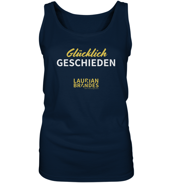 "Glücklich geschieden" - Ladies Tank-Top