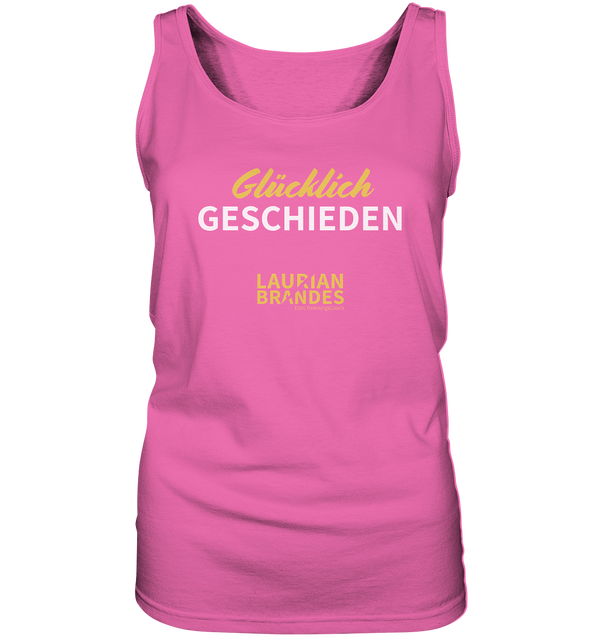 "Glücklich geschieden" - Ladies Tank-Top