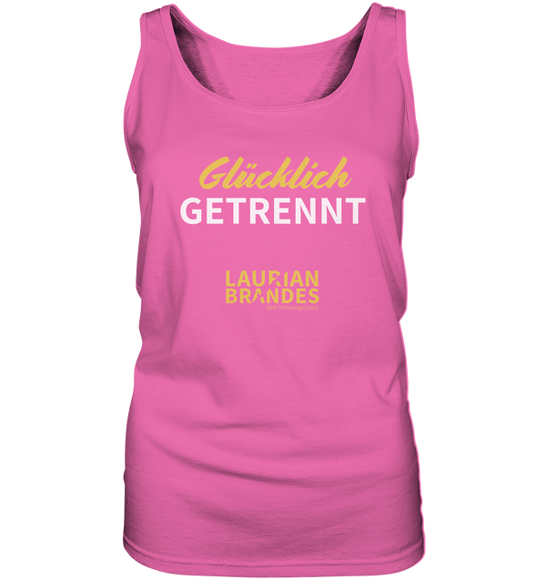 "Glücklich getrennt" - Ladies Tank-Top