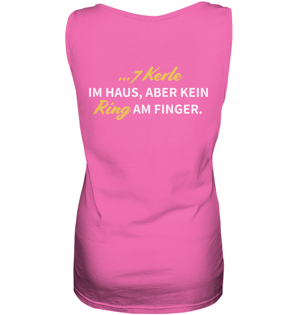 "Schneewittchen macht's richtig ..." - Ladies Tank-Top