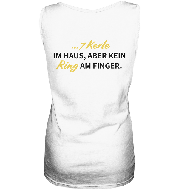 "Schneewittchen macht's richtig ..." - Ladies Tank-Top